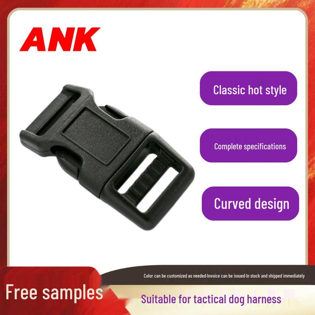 Pet Leash Buckle: Multi-Size Adjustable Plastic Clip for Cats and Dogs