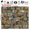 2D plane  1 piece of realistic stone brick polyester background - textured grey rock panel  suitable for photo booths