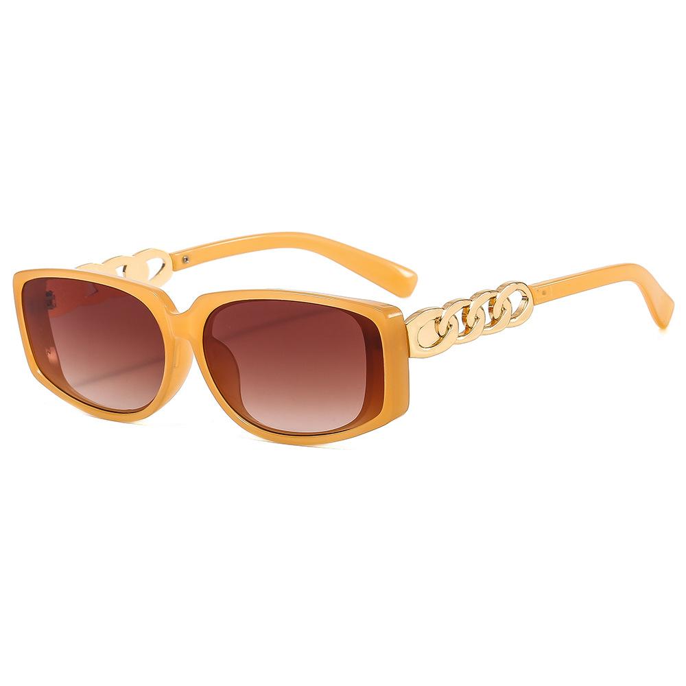 New Yingling style, European and American personalized small box sunglasses, street shooting characteristic glasses, retro sunglasses