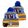 2026 Winter Warm Knit Hat Embroidered Sports Team Cap Men Women