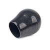 True Carbon Fiber Gear Shift Knob Manual Transmission Gear Stick Head Shifter Lever Handle With Limiter Adapter