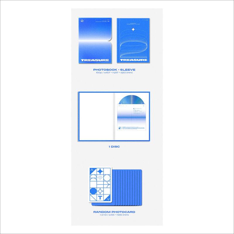 TREASURE [DER ZWEITE SCHRITT : KAPITEL EINS] 1. MINIALBUM(Fotobuch ver.)