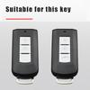 Zinc Alloy Car Key Shell Modified Flip Folding Key Case For Mitsubishi ASX LANCER Pajero Sport Outlander Eclipse Cross Keychain MQ9