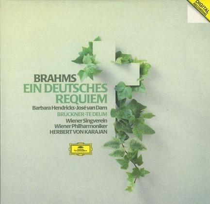 

CD TE DEUM - Brahms:ein Deutsches Requiem CD4142 POLYDOR Germany Classical Used