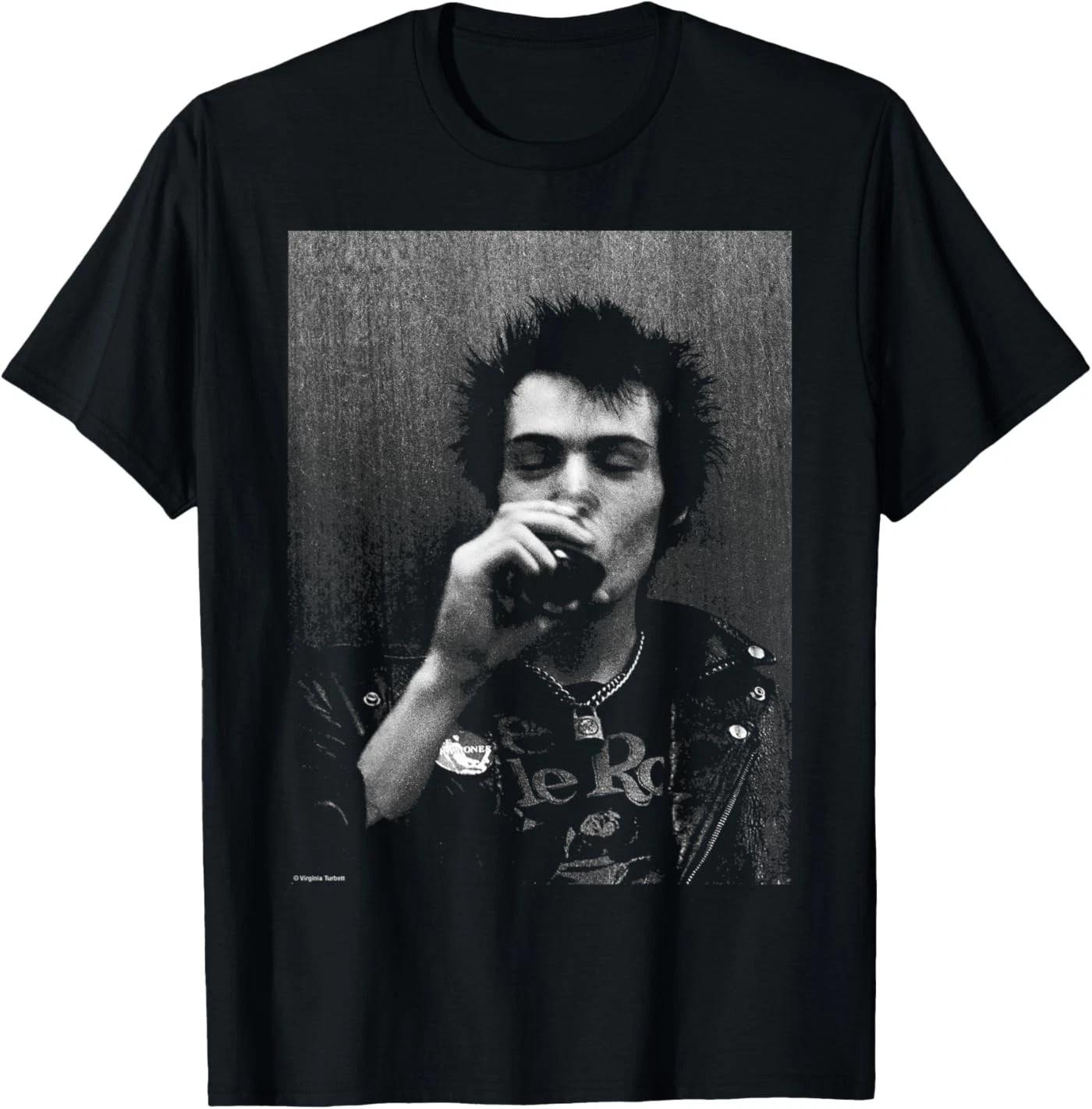 Sid Vicious Sex Pistols Bass Player Unisex T-Shirt L