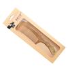 Camphor Wood Large Comb - Scalp Massaging, Carved Handle, Fine Tooth Hairdressing Tool