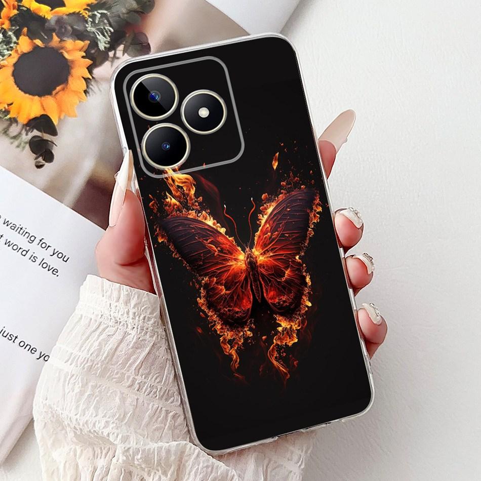 For Realme Note 50 Fashion Cool Pattern Phone Case For Realme Note50 RMX3834 Soft Silicone TPU Cases
