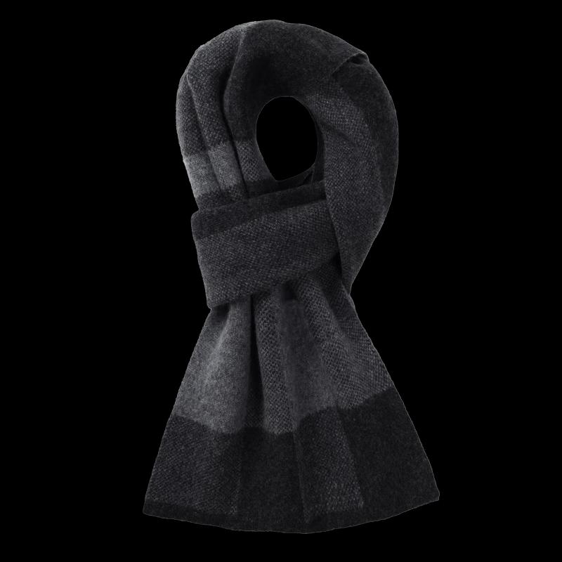 Woodpecker Men's Luxury Cashmere Blend Winter Scarf