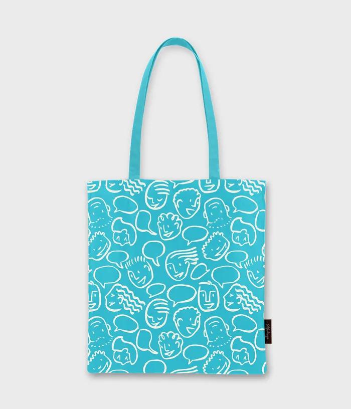 TOUR TOTE / Tour Tote / Word Bubble / Word Bubble C-Blue