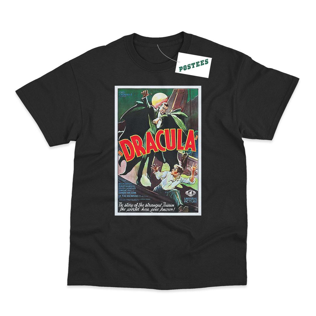 26 Retro Movie Poster Inspired by Dracula Direct To Garment Printed T-Shirt Unisex T-Shirt M