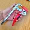 Ratcheting Table Clamps Precisions Cutting Clamps Heavy Duty Clamping Tool for Multifunction  Use in Woodworking & Craft