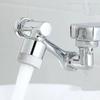 Metal 1080° Rotatable Faucet Aerator Universal Splash Filter Nozzle With 2 Water Flow Modes For Kitchen And Bathroom Sinks