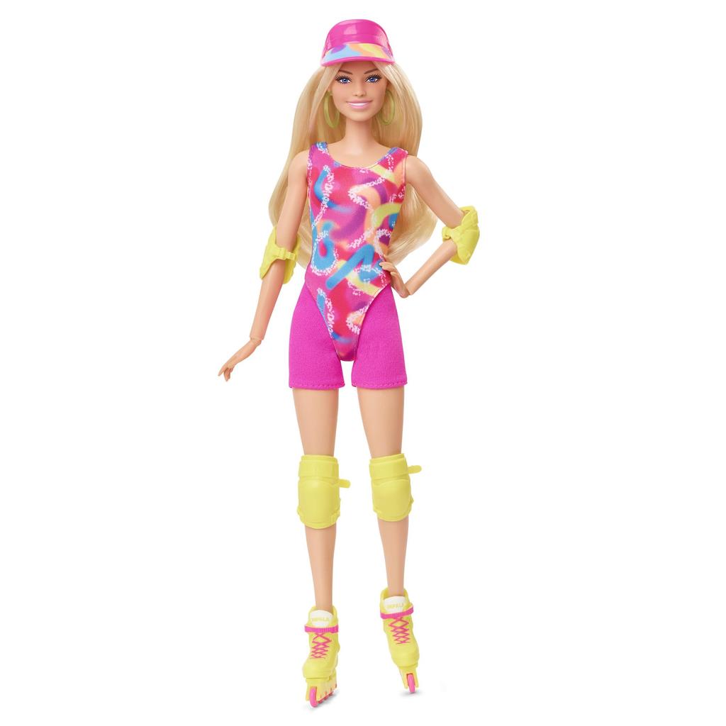 Barbie "Barbie" Movie Skating Fashion Dress-Up Doll for Ages 3 and Up (HRB04)