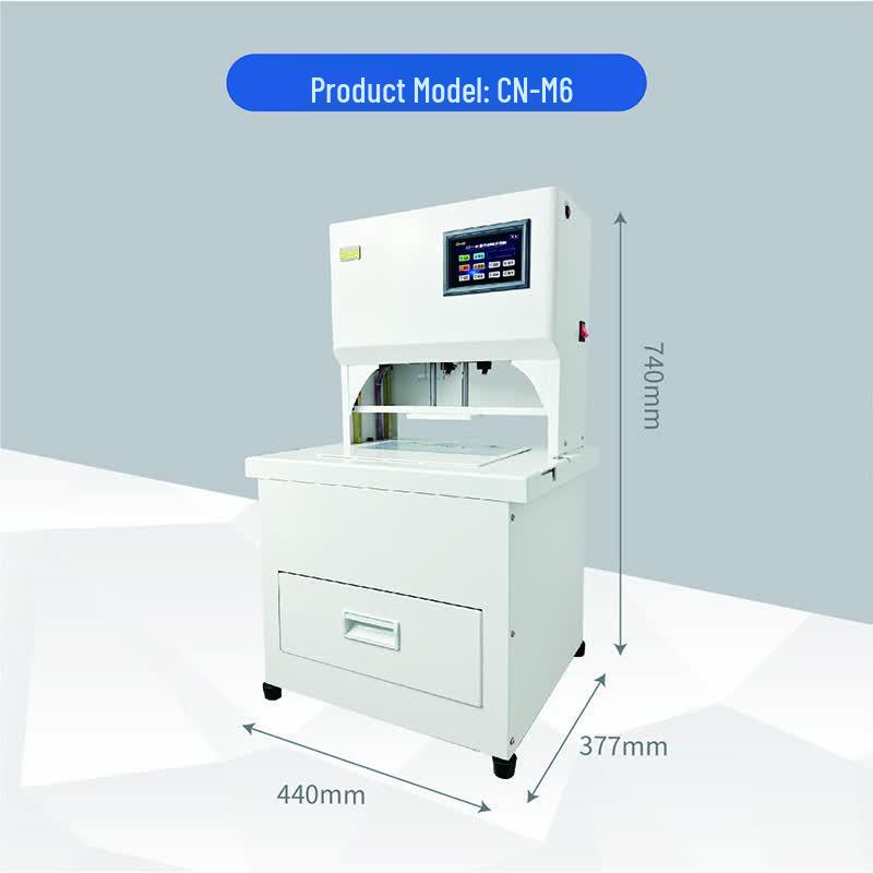 Zhongchuangen CN-M6 Smart Automatic Financial Binding Machine CN Plug (adapter Included)