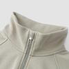 Semir Women's Retro Stand Collar Fleece Pullover Sweatshirt