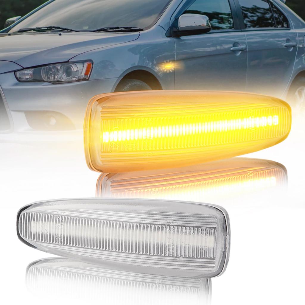 GemPro LED Side Marker Flashing Type for Mitsubishi Lancer Evolution X Ek Wagon B11W