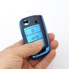 TPU Leather Shell Fob For Volkswagen VW Tiguan SEAT Ateca Leon FR 2 Ibiza Golf 7 ALLTRACK MK7 Skoda Octavia Car Key Case Cover