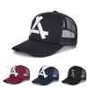 Polyester Hip Hop Cap Breathable Mesh Cap Fashionable Unisex Hat  Casual