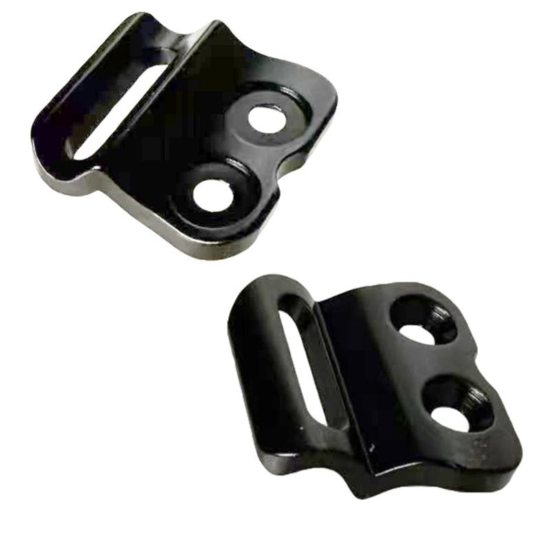 Road Bike Front Repair Plate, Metal Fixing Mount Part with Two Countersunk Openings for Daily Use, Service, Mount Care, and Repair Work
