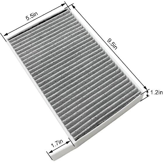 JOJOMARK Cabin Air Filter Fits For Tesla Model 3/Y With Activated Carbon Fit For 2016-2024 Model 3/    2024 Model Y