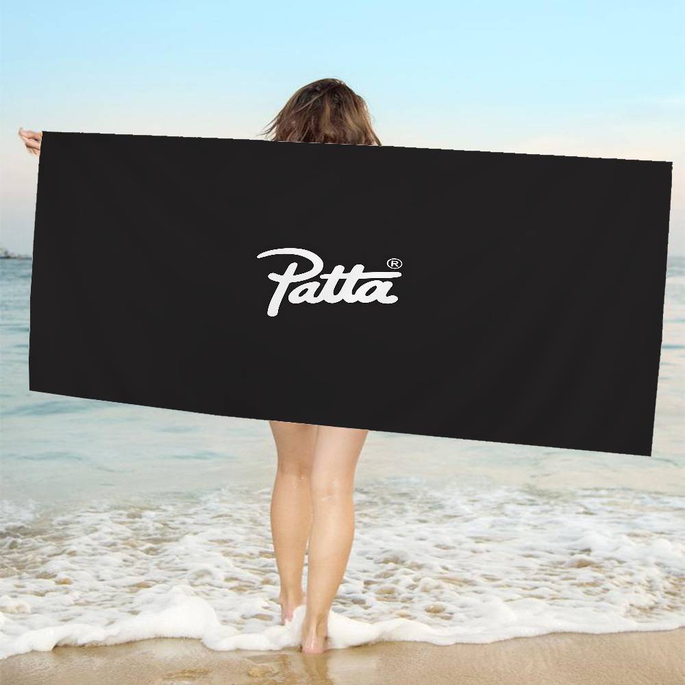 Fashion P-pattas Microfiber Beach Towel Absorbent Quick dry Soft Yoga Swimming Resort Mountain Climbing Towel