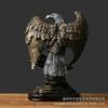 Bronze Resin Eagle Collectible Decorative Eagle Statue Home Decor Office Decor Statue, Art Decor Ornament, Birthday Holiday Gift