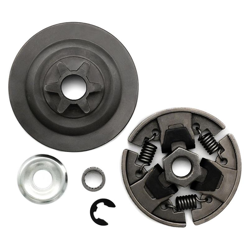Hardened Steel Chain Sprocket and Clutch Kit for Chainsaw MS170 MS180 017 018