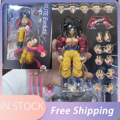 În stoc Jucării Gaură Neagră Figurină Son Goku Dragon Ball Z Super Saiyan Son Goku Evoluție Brută Figurine de Acțiune Anime Model Jucărie Cadou