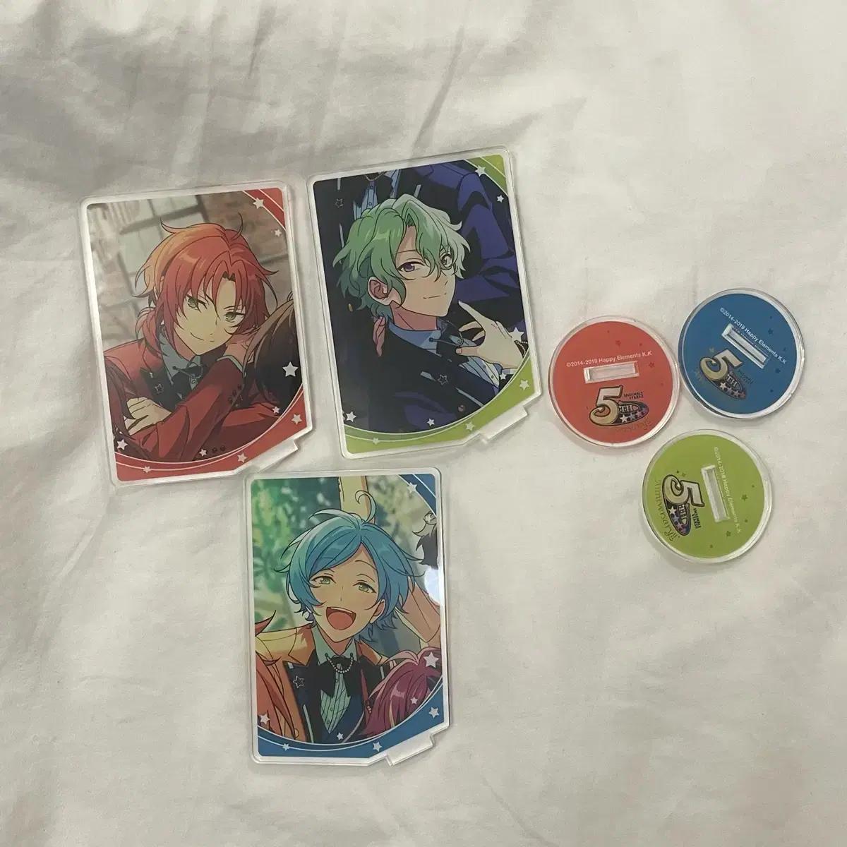 

Ansta 5th Anniversary Acrylic Hiyori Leo Kanata Bulk
