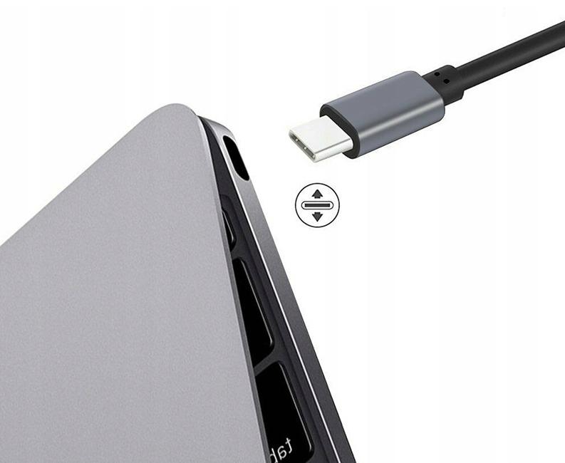 Adapter, 3-In-1, Usb Type C, To Hdmi, Space Grey, Co2