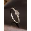 1pc Romantic Micro Inlaid Heart Shaped Women's Ring, for Party, Bridal, Wedding Jewelry Engagement