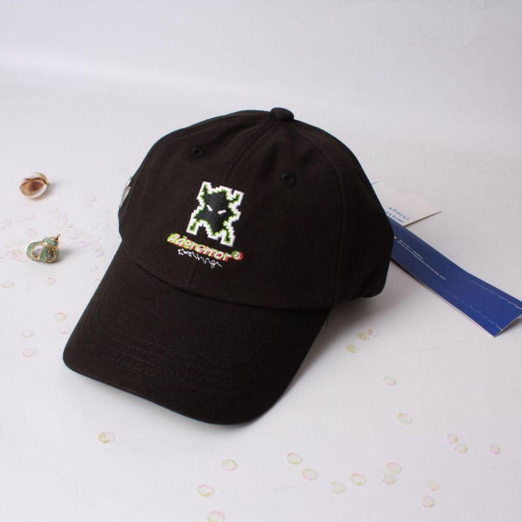 Little Monster Ader Korean Style Embroidered Casual Baseball Cap - Trendy Unisex Fashion Letter Duckbill Hat