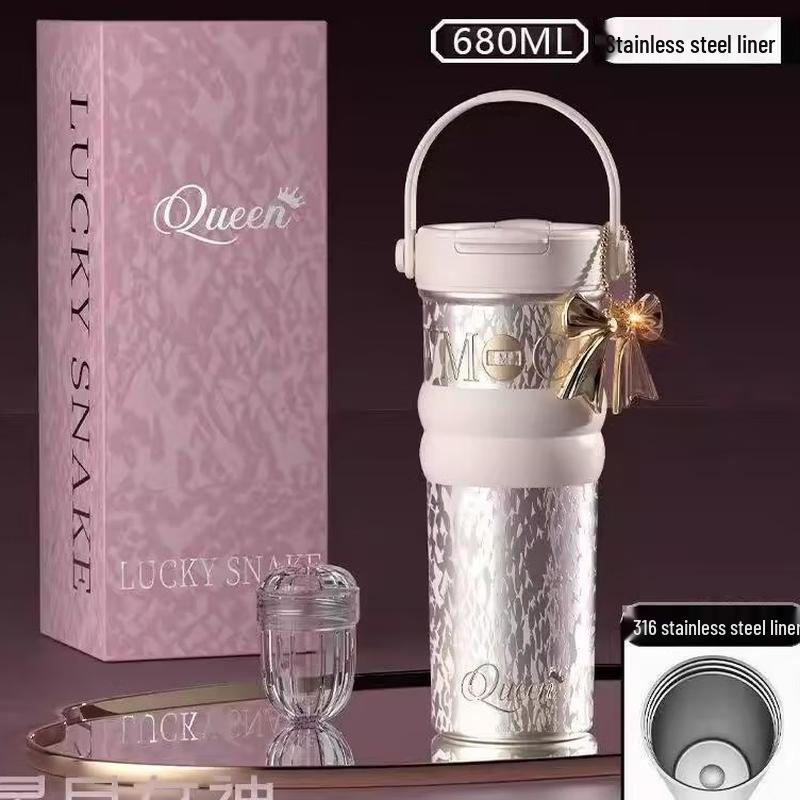 

Ming Zhan Xuan Элегантная термокружка из нержавеющей стали 316 для путешествий