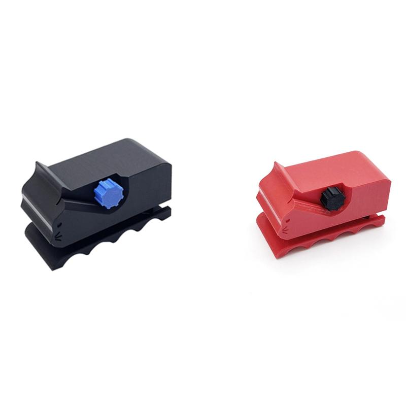 DIY Projects Cardboard Cutting Tool 2PCS Cat-Shaped Handheld Scratcher Ergonomic Design Cutter Black+Red