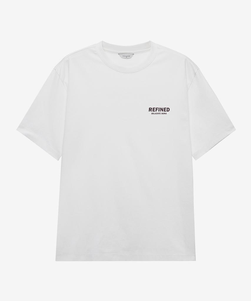 MINDBRIDGE [Cool] Graphic Semi-Oversized T-Shirt - 2 Colors