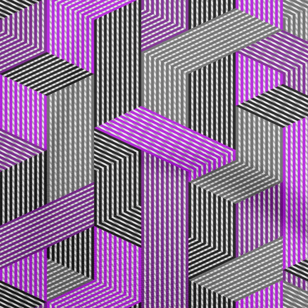 oneOone Cotton Flex Candy Red Fabric Geometrical Quilting Supplies Print Sewing Fabric By The Yard 40 Inch