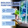 Aquarium Water Purifier Algae Removal Powder Powerful Aquarium Water Purification Powder Aqua Water Purifying for Fish Tank Water Turbidity Removal