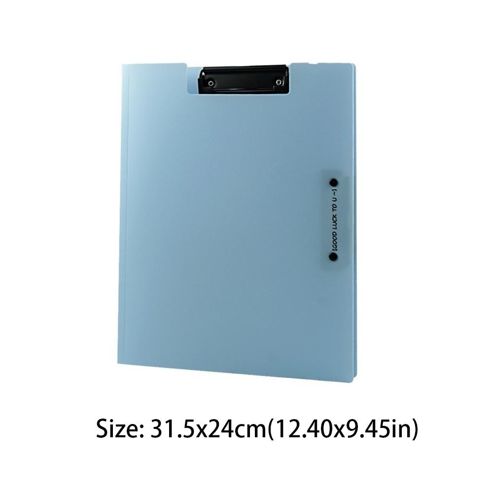 

Планшет большой вместимости, многофункциональный блокнот для письма, прочный органайзер для файлов, для офисного использования синий