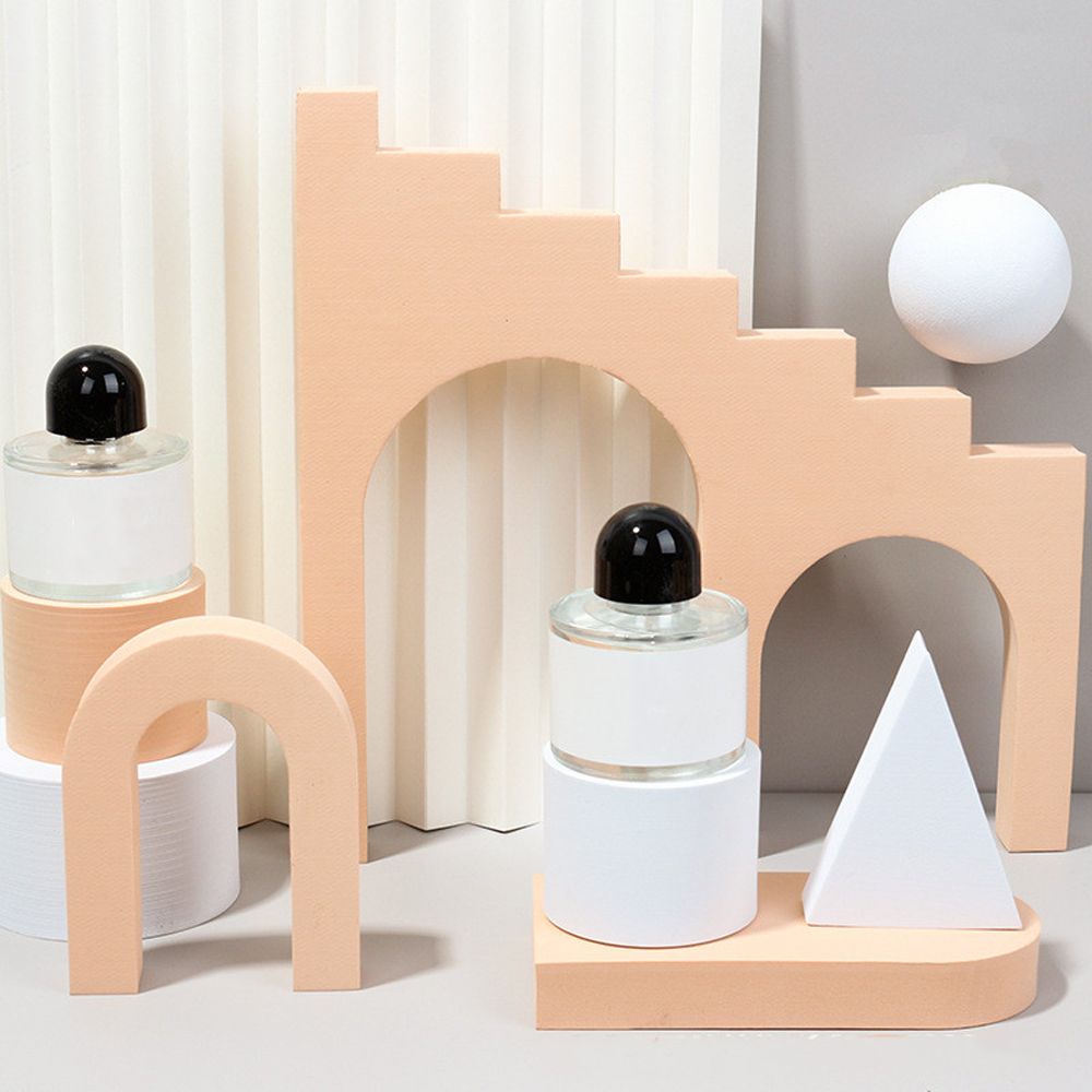 Photography Decoration Shooting Props Geometric Stereo Ins Wind Net Red White Photographic Prop