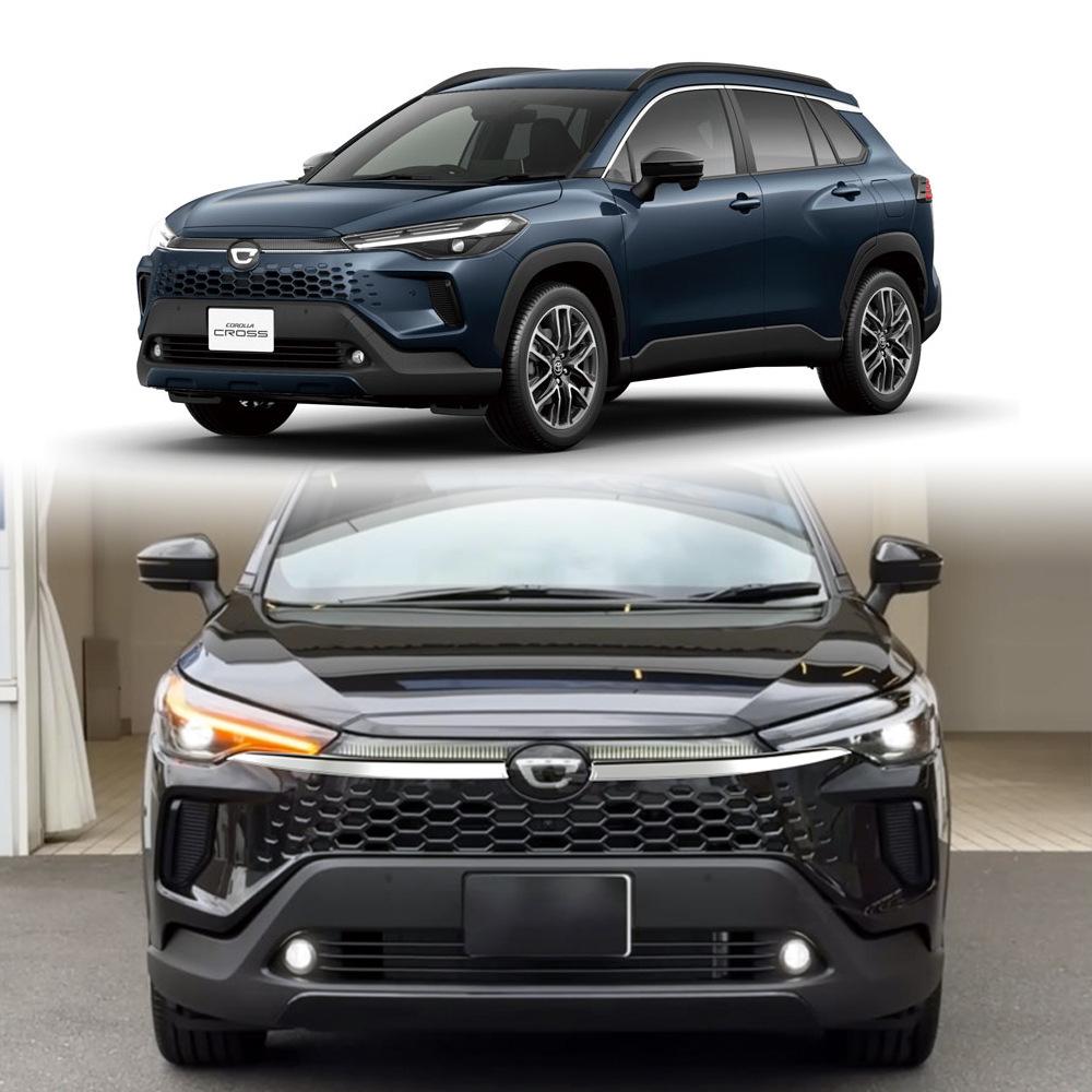 Toyota Corolla CROSS 2025-2026 Frontgrill Galvanisierte Dekorleisten