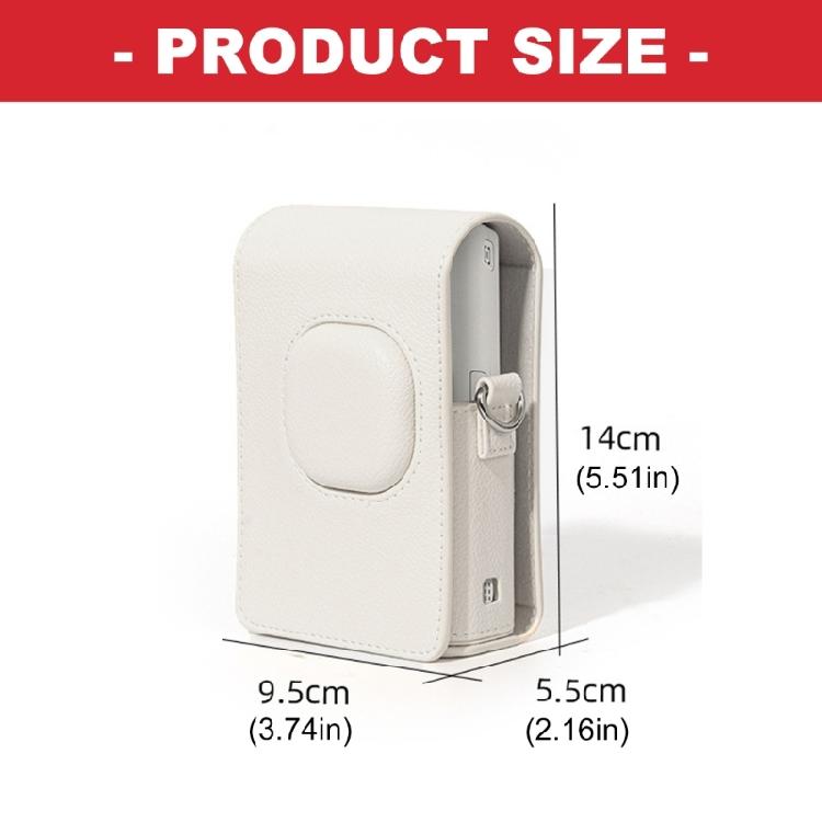 Lightweight Protective Pouch For Mini Liplay+ Cameras Case Durability Water Resistant PU Leather Ergonomic Travel Companion