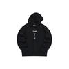 Street Sport Solid Color Letter Print Pullover Sweatshirt Men Sweatshirt Deep-Black T11M241202F-BK