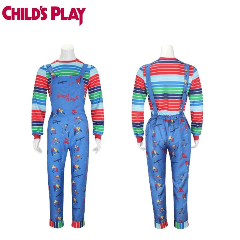 Cosplay Costume For Chucky Fans Polyester Material Street Style Trendy Design