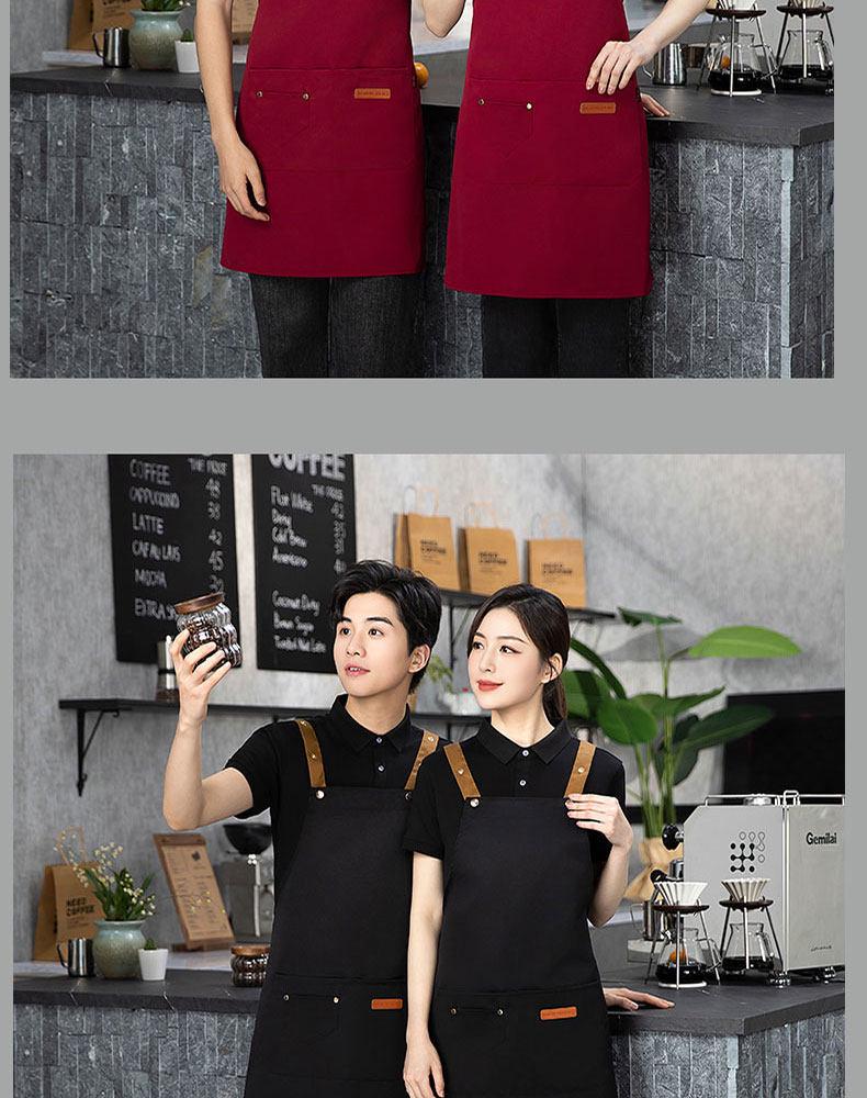 Waterproof Oil-Proof Logo Apron for Catering, Baking & Work