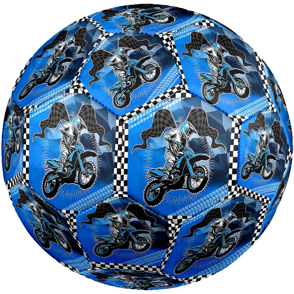 Off Road Motorcycles Theme Size 5 Soccer Ball, Suitable for Both Indoor and Outdoor Matches, a Gift Suitable for Everyone.