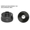 Aluminum Alloy Bike Block Fork Mount with Strap Quick Release Bicycles Front Fork Bracket Car Roof Rack Carrier