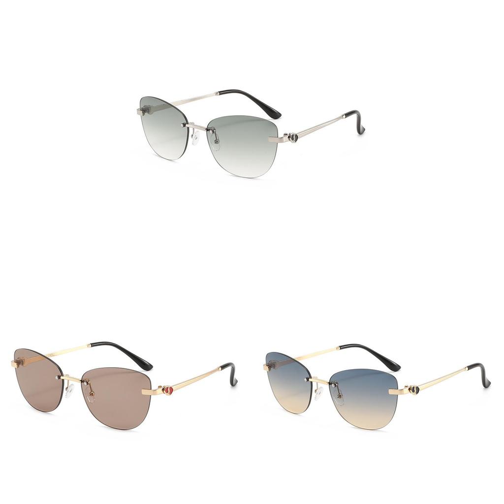 Y2k Butterfly Frame Sunglasses With Pc Lenses For Fashionable Sun Protection And Party Wear