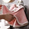 Hanging Towel Does Not Fall Off, Handkerchief Intervenes In Cartoon Children's Restroom, Cute Absorbent Cloth