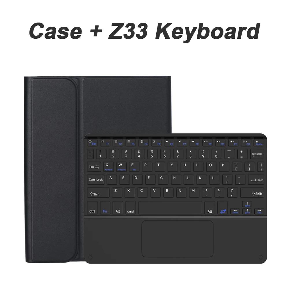 Case for Samsung Galaxy Tab A9 Plus A9+ 11 Inch SM-X210/X216/X218 Tablet Backlit Keyboard Cover for Galaxy Tab A9 Plus A9+ Funda