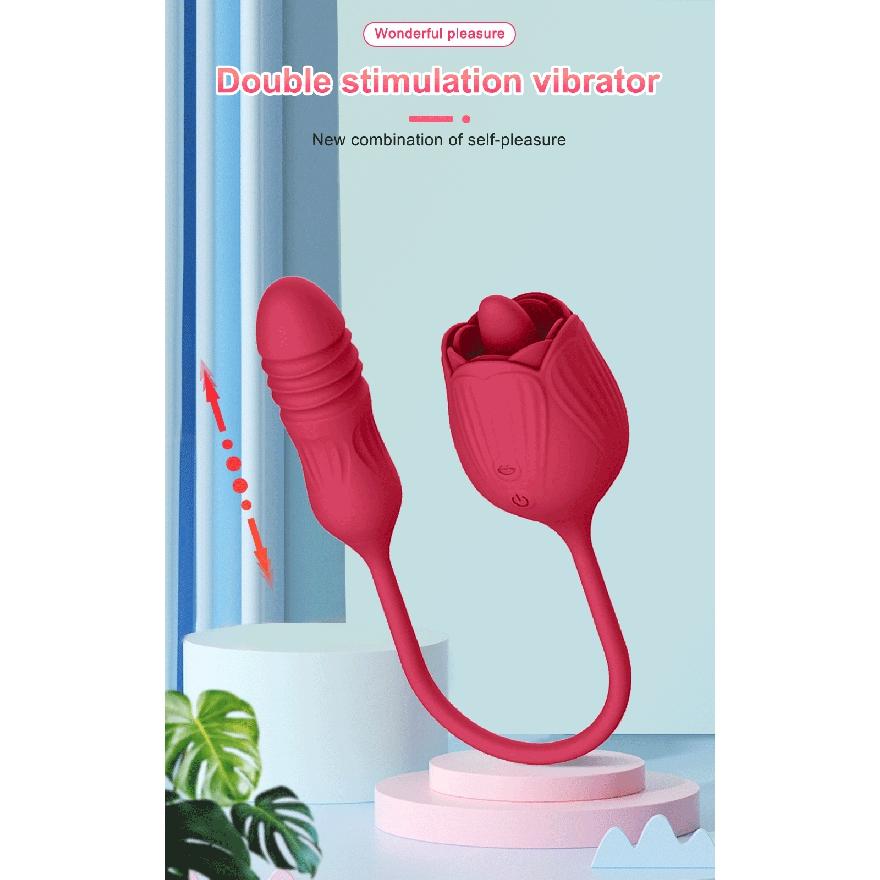 Powerful Rose Sucking Vibrator Female Clitoris Clit Sucker Vacuum Nipple Stimulator Love Egg Sexy Toys Goods for Women Adults